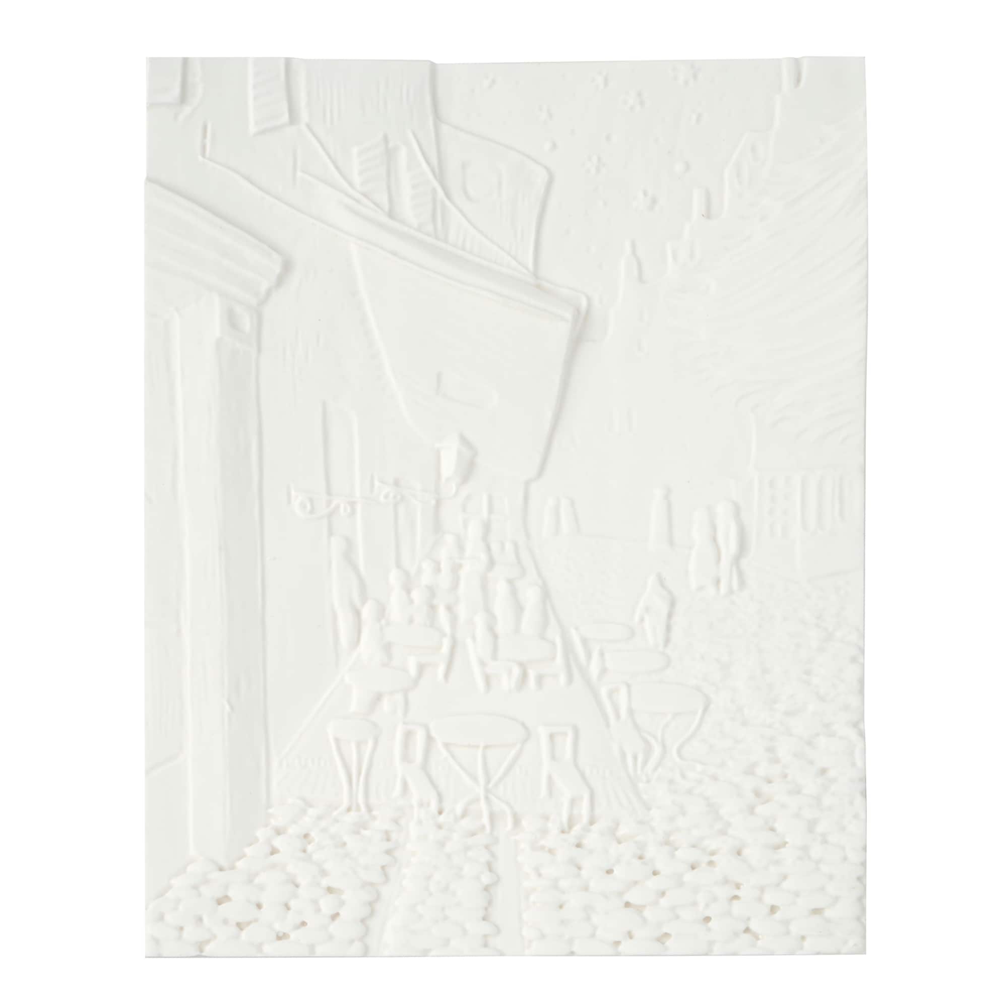 Café Terrace at Night Relief Painting Kit by Artist's Loft®